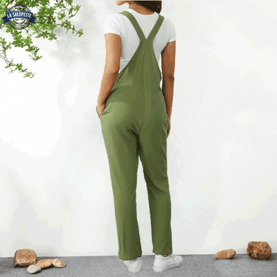 Outfit Robe Salopette Verte