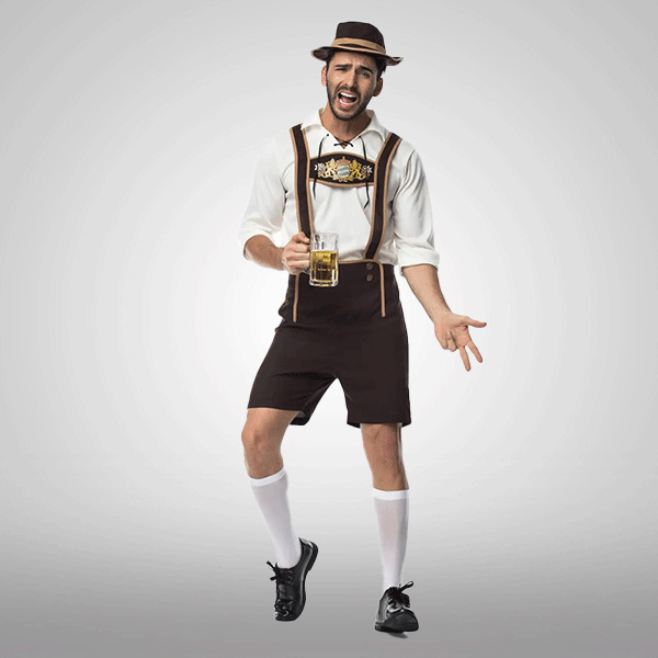 Tradycyjne Lederhose Oktoberfest