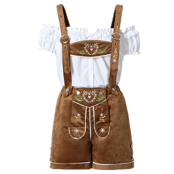 Ogrodniczki Bawarskie Damskie Oktoberfest