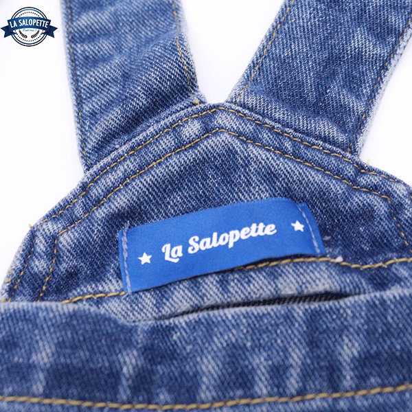 Ogrodniczki Jeansowe<br> Niebieskie Męskie Denim