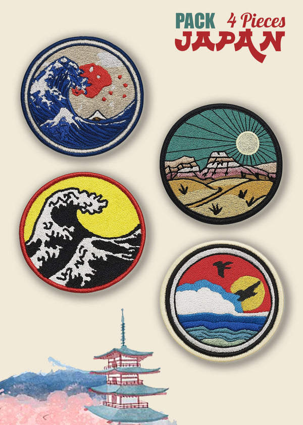 Naszywka termoprzylepna, Pack Japan Kanagawa