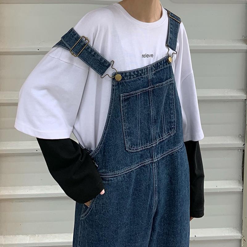 Ogrodniczki Jeansowe<br> Duże Rozmiary Oversize
