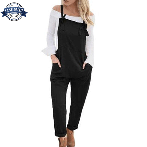 Ogrodniczki Vintage<br> Czarne Kindly