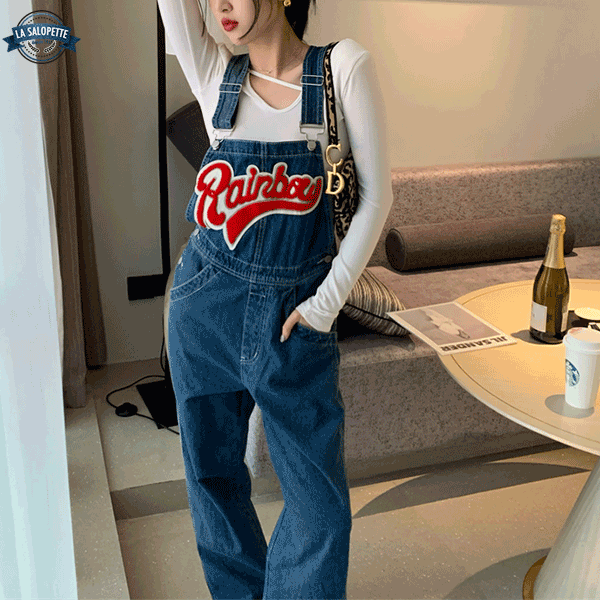 Ogrodniczki Jeansowe<br> Rainbow