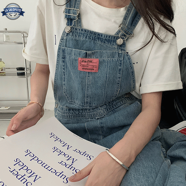 Ogrodniczki Jeansowe<br> Cargo Baggy