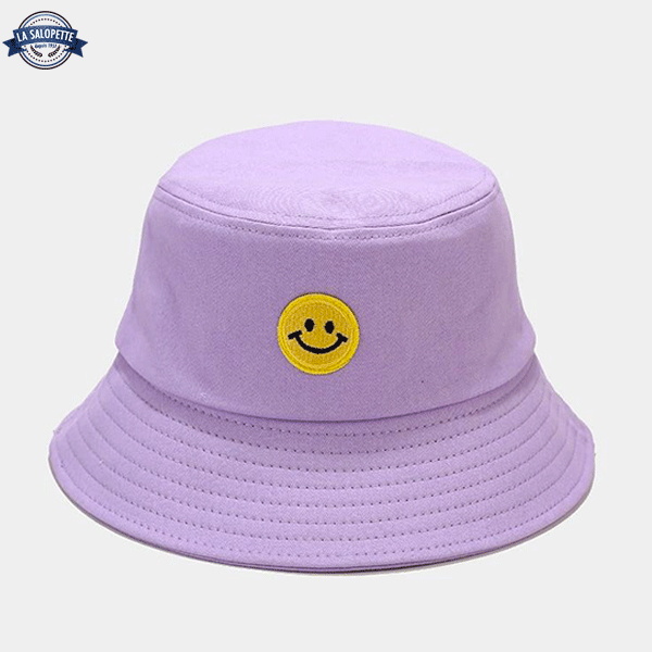 Kapelusz Bucket Smiley
