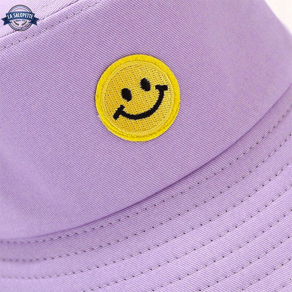 Kapelusz Bucket Smiley