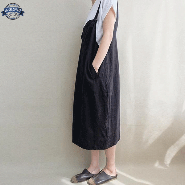 Sukienka Ogrodniczki<br> Fartuch Black Moon