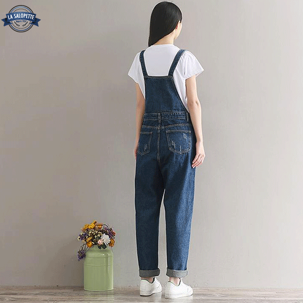 Ogrodniczki Jeansowe<br> Blue Bloomer