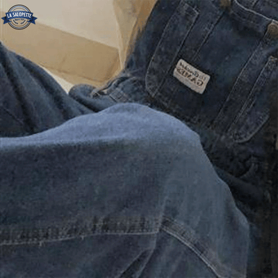 Plastron en Denim