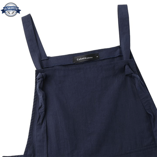 Plastron Robe Bleue