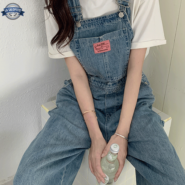 Ogrodniczki Jeansowe<br> Cargo Baggy