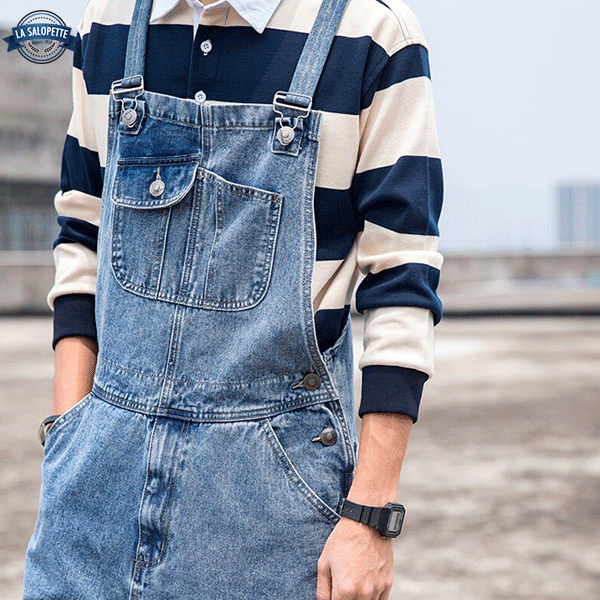 Ogrodniczki Jeansowe<br> Boyfriend