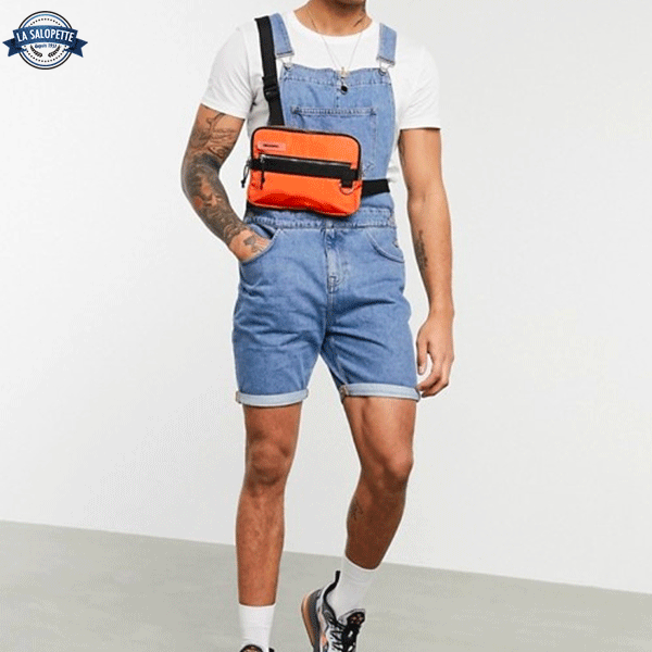 Ogrodniczki Krótkie<br> Jumpsuit Instinct