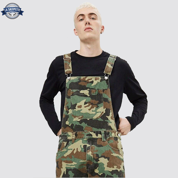 Ogrodniczki Robocze<br> Męskie Camo Urban