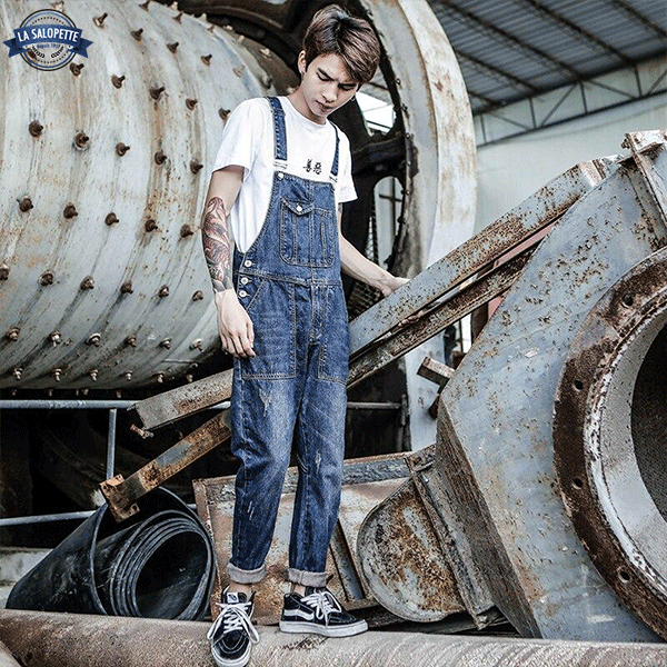 Ogrodniczki Jeansowe<br> Styl San Diego