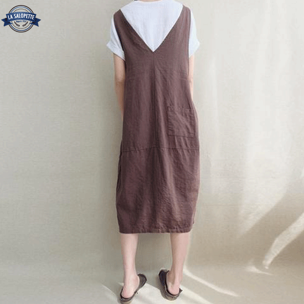 Sukienka Ogrodniczki<br> Coffee Style Fartuch