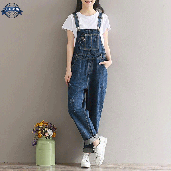 Ogrodniczki Jeansowe<br> Blue Bloomer