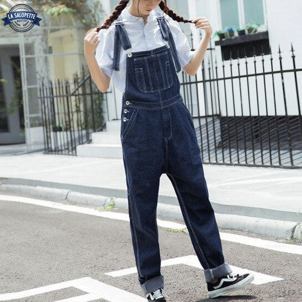 Ogrodniczki Jeansowe<br> Damskie Urban Dance