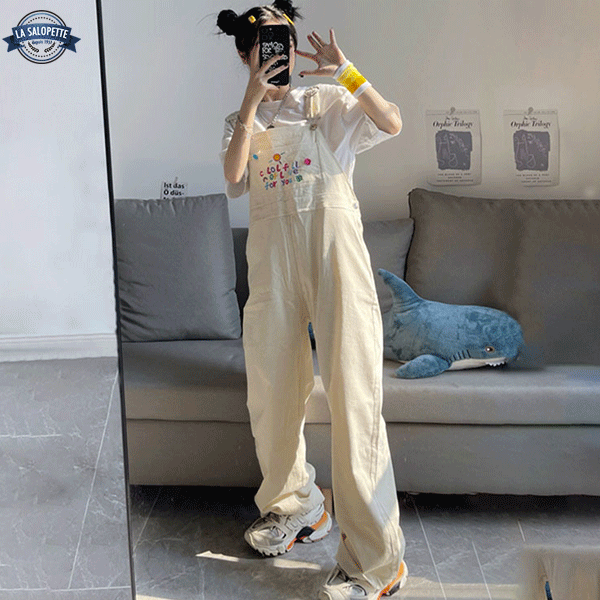 Ogrodniczki Vintage<br> Sztruksowe Harajuku