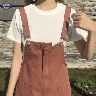 Salopette pour Fille Unie