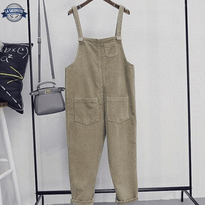 Salopette Short en Velours
