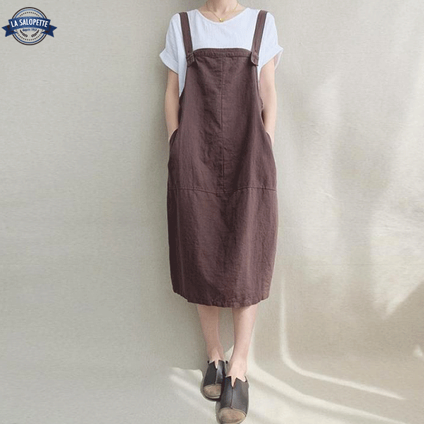 Sukienka Ogrodniczki<br> Coffee Style Fartuch