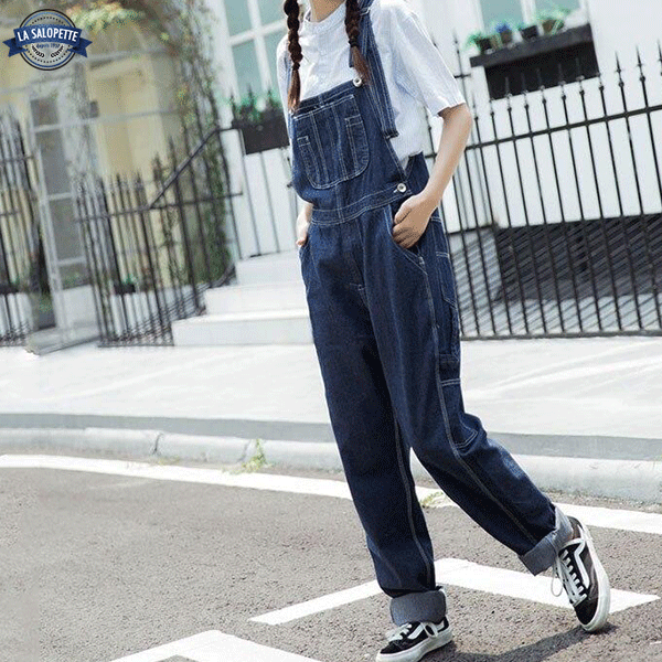 Ogrodniczki Jeansowe<br> Damskie Urban Dance